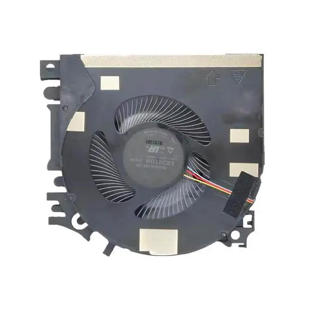 Alt view image 4 of 5 - CPU GPU Cooling Fans Suitable for HP Zbook Fury 15.6" 15 G7 G8 Series Laptop Cooler Fan 5V 0.5A 4 PIN M20097-001 ND75C52-19L05 M17046-001 ND75C53-19L06 (GPU)