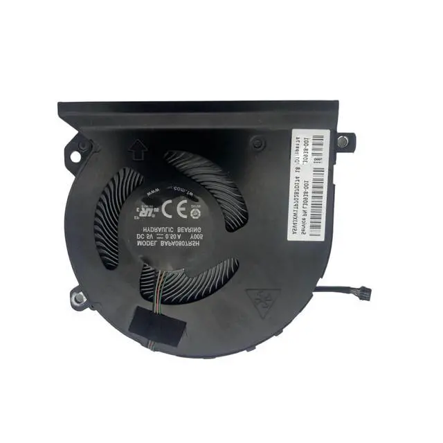 Alt view image 4 of 5 - CPU GPU Cooling Fans Suitable for HP EliteBook 1050 G1 HSN-Q11C for Zbook Studio X360 G5 Series Laptop Cooler Fan L30938-001 BAPA0807R5H Y004 BAPA0807R5H Y005 5V 0.5A 4 PIN (GPU)