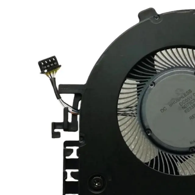 Alt view image 3 of 5 - CPU Cooling Fans Suitable for X360 840 830 G7 G8 HSN-I42C HSN-I38C Series Laptop Cooler Fan 5V 0.5A 4 PIN M03868-001 ND75C38-19G16