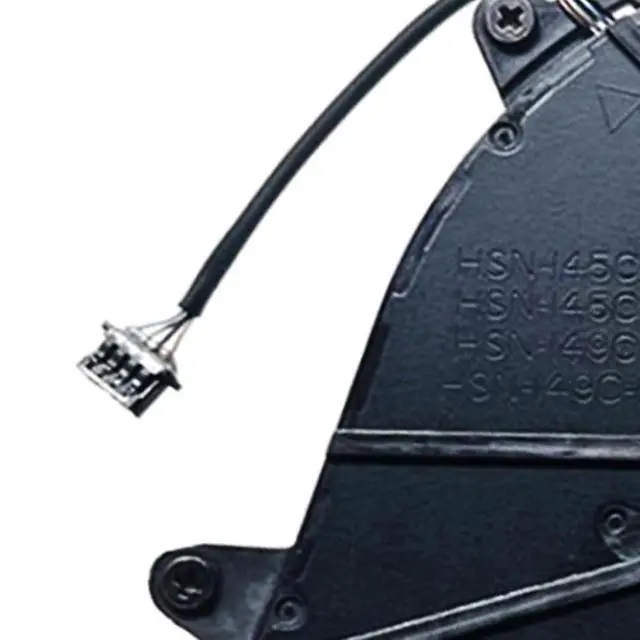 Alt view image 3 of 5 - CPU Cooling Fans Suitable for HP EliteBook 865 G9 650 840 845 860 1040 G9 G10 HSN-I45C-4 HSN-I45C-6 HSN-I49C-4 HSN-I49C-6 for ZHAN X 14 2022 Laptop Cooler 5V 0.5A 4 PIN DFS5K121154913 FP7R
