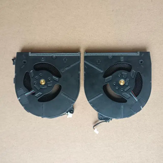 Alt view image 4 of 5 - CPU GPU Cooling Fans Suitable for HP ZHAN 99 G9 HSN-I52 HSN-152C for ZBook Studio 16" 16 G9 Series Laptop Cooler Fan 5V 0.5A 4 PIN ND85C22-21E03 ND85C22-21E04 (CPU+GPU)