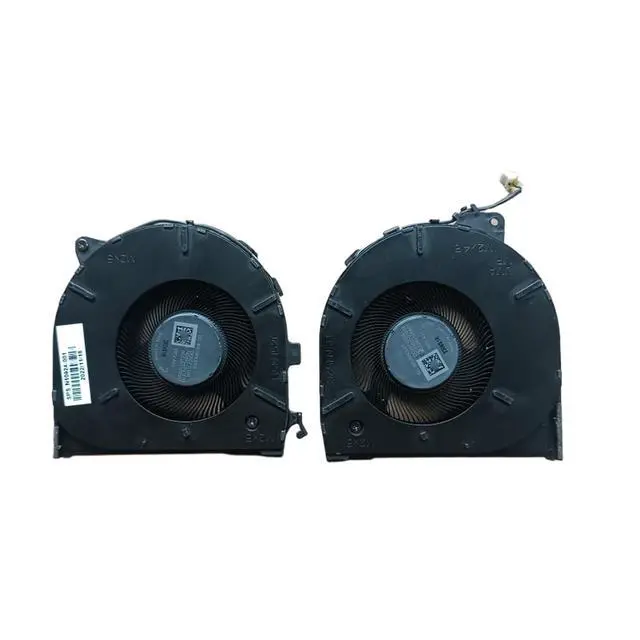 Alt view image 2 of 5 - CPU GPU Cooling Fans Suitable for HP ZHAN 99 G9 HSN-I52 HSN-152C for ZBook Studio 16" 16 G9 Series Laptop Cooler Fan 5V 0.5A 4 PIN ND85C22-21E03 ND85C22-21E04 (CPU+GPU)