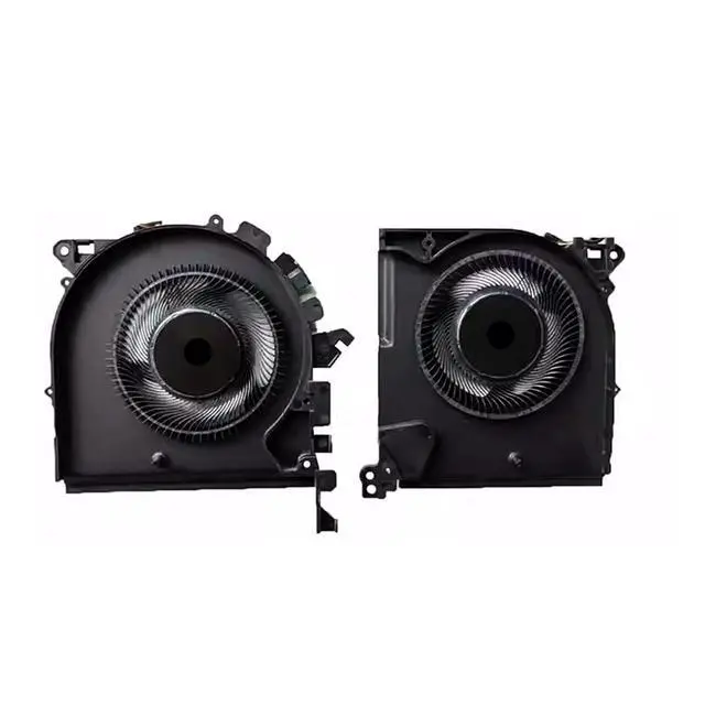 Alt view image 2 of 5 - CPU GPU Cooling Fans Suitable for HP Zbook Studio G7 G8 HSN-C06C 2020 Series Laptop Cooler Fan 5V 0.45A 4 PIN M14876-001 EG50050S1-1C060-S9A M14877-001 EG50050S1-1C070-S9A (CPU+GPU)