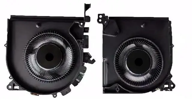 Alt view image 5 of 5 - CPU GPU Cooling Fans Suitable for HP Zbook Studio G7 G8 HSN-C06C 2020 Series Laptop Cooler Fan 5V 0.45A 4 PIN M14876-001 EG50050S1-1C060-S9A M14877-001 EG50050S1-1C070-S9A (CPU+GPU)