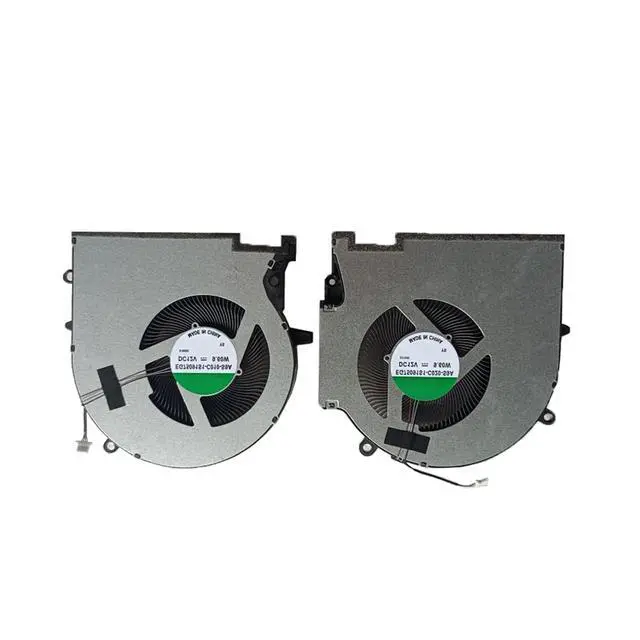 Alt view image 4 of 5 - CPU GPU Cooling Fans Suitable for HP Omen 7 8 Plus 17-CK TPN-Q266 2021 Year Series Laptop Cooler Fan 12V 0.8A 4 PIN M78888-001 EG75091S1-C010-S9A M78889-001 EG75091S1-C020-S9A (CPU+GPU)