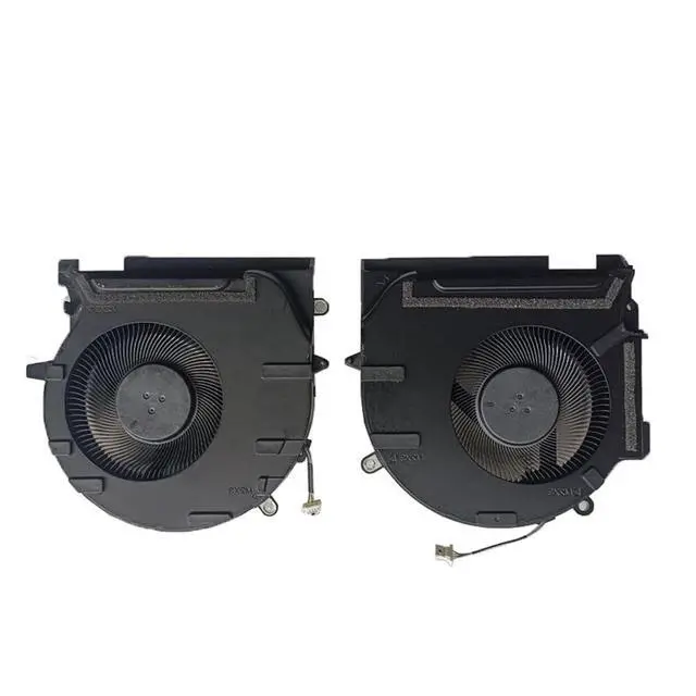 Alt view image 5 of 5 - CPU GPU Cooling Fans Suitable for HP Omen 7 8 Plus 17-CK TPN-Q266 2021 Year Series Laptop Cooler Fan 12V 0.8A 4 PIN M78888-001 EG75091S1-C010-S9A M78889-001 EG75091S1-C020-S9A (CPU+GPU)