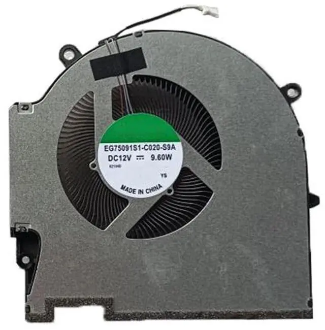 Main image of CPU GPU Cooling Fans Suitable for HP Omen 7 8 Plus 17-CK TPN-Q266 2021 Year Series Laptop Cooler Fan 12V 0.8A 4 PIN M78888-001 EG75091S1-C010-S9A M78889-001 EG75091S1-C020-S9A (GPU)