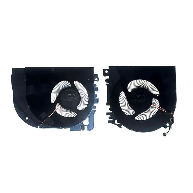 Alt view image 4 of 5 - CPU GPU Cooling Fans Suitable for HP ZBook Fury 17.317 G7 17 G8 Series Laptop Cooler Fan 5V 0.5A 4 PIN ND75C54-19L07 ND75C53-19L06 (CPU+GPU)