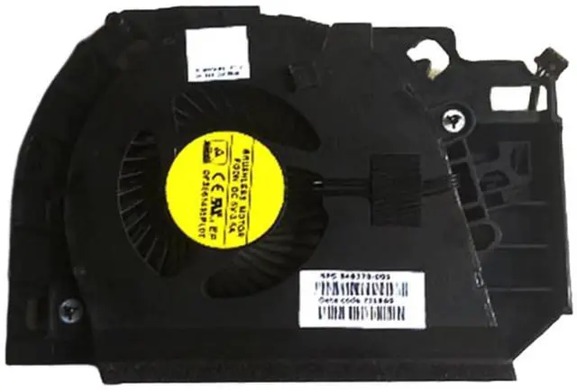 Main image of CPU GPU Cooling Fans Suitable for HP Zbook 17 G3 G4 Series Laptop Cooler Fan 5V 0.5A 4 PIN 848377-001 DFS2001054M0T FGD9 848378-001 DFS561405PL0T FGDN (GPU)