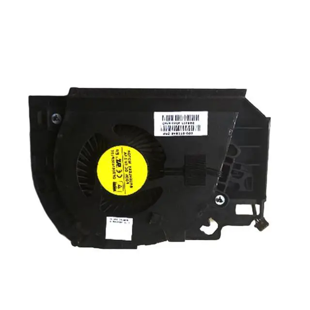 Alt view image 4 of 5 - CPU GPU Cooling Fans Suitable for HP Zbook 17 G3 G4 Series Laptop Cooler Fan 5V 0.5A 4 PIN 848377-001 DFS2001054M0T FGD9 848378-001 DFS561405PL0T FGDN (GPU)
