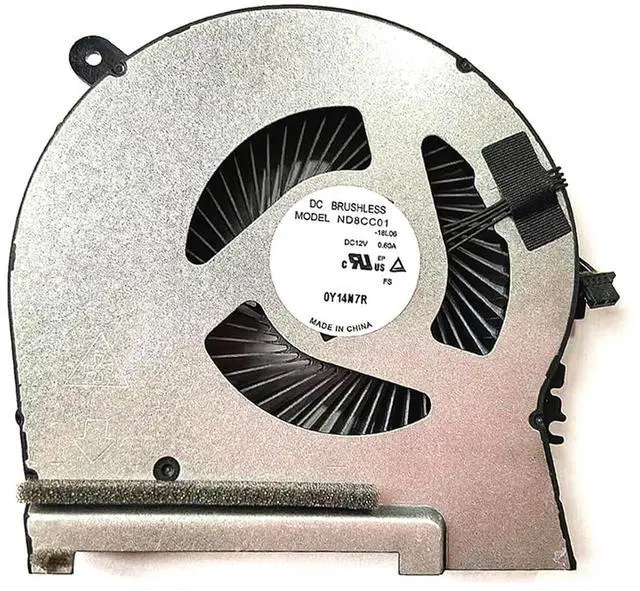 Main image of CPU GPU Cooling Fans Suitable for HP OMEN 5 Air 15-DH 15T-DH TPN-C143 15T-DH000 15-DH001NR 15-DH002NR 15-DH0015NR 15-DH0006TX 15-DH0007TX 15-DH0008TX 15-DH0009TX 15-DH0161TX Series (CPU)