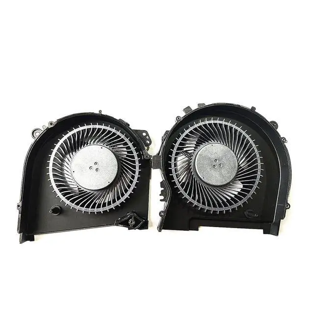 Alt view image 2 of 5 - CPU GPU Cooling Fans Suitable for HP OMEN 5 Air 15-DH 15T-DH TPN-C143 15T-DH000 15-DH001NR 15-DH002NR 15-DH0015NR 15-DH0006TX 15-DH0007TX 15-DH0008TX 15-DH0009TX 15-DH0161TX Series (CPU+GPU)