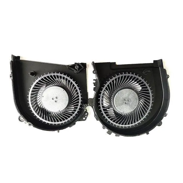 Alt view image 5 of 5 - CPU GPU Cooling Fans Suitable for HP OMEN 5 Air 15-DH 15T-DH TPN-C143 15T-DH000 15-DH001NR 15-DH002NR 15-DH0015NR 15-DH0006TX 15-DH0007TX 15-DH0008TX 15-DH0009TX 15-DH0161TX Series (CPU+GPU)