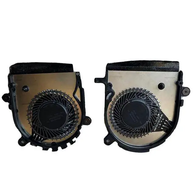 Alt view image 5 of 5 - CPU GPU Cooling Fans Suitable for HP EliteBook X360 1030 G4 HSN-Q20C Series Laptop Cooler Fan 5V 0.5A 4 PIN ND55C02-19D08 ND55C02-19D07 0FM160000H 0FM170000H (CPU+GPU)