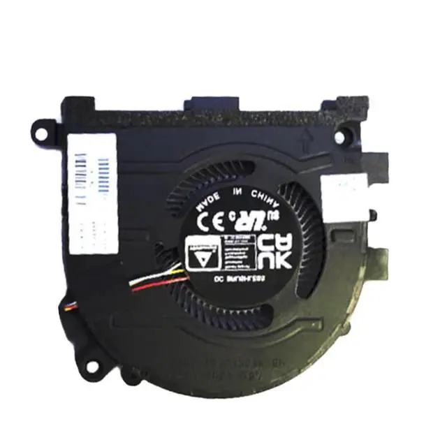 Alt view image 4 of 5 - CPU GPU Cooling Fans Suitable for HP Pavilion Pro Plus 14 14-EH 14T-EH TPN-W154 14T-EH000 14-EH1299NR Series Laptop Cooler Fan 5V 0.5A 4 PIN DFS5K12304363L FPJ7 DFS5F22B04867K FPJ8 (GPU)