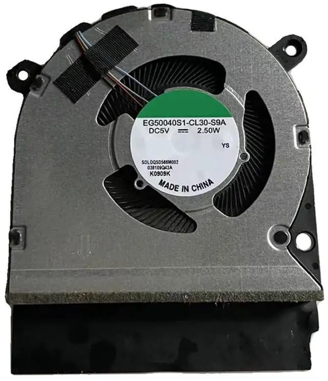 Main image of CPU Cooling Fans Suitable for HP Pavilion Discrete Graphic 14 14-DV 14T-DV TPN-Q244 14T-DV000 14-DV0010WM 14-DV0003TX 14-DV0065ST 14-DV0097NR Laptop Cooler 5V 0.5A 4 PIN EG50040S1-CL30-S9A