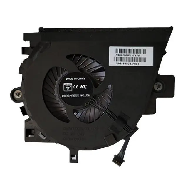 Alt view image 4 of 5 - CPU GPU Cooling Fans Suitable for HP ZBook 15 G3 15 G4 HSTNN-C87C Mobile Worstation Series Laptop Cooler Fan 5V 0.5A 4 PIN 848251-001 DFS2000054R0T FGGT 848252-001 DFS531005PL0T FGGU (GPU)