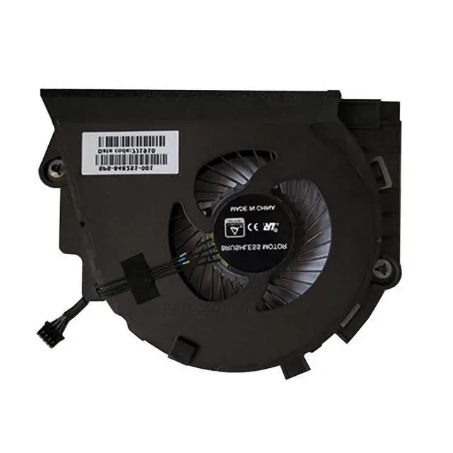 Alt view image 4 of 5 - CPU GPU Cooling Fans Suitable for HP ZBook 15 G3 15 G4 HSTNN-C87C Mobile Worstation Series Laptop Cooler Fan 5V 0.5A 4 PIN 848251-001 DFS2000054R0T FGGT 848252-001 DFS531005PL0T FGGU (CPU)