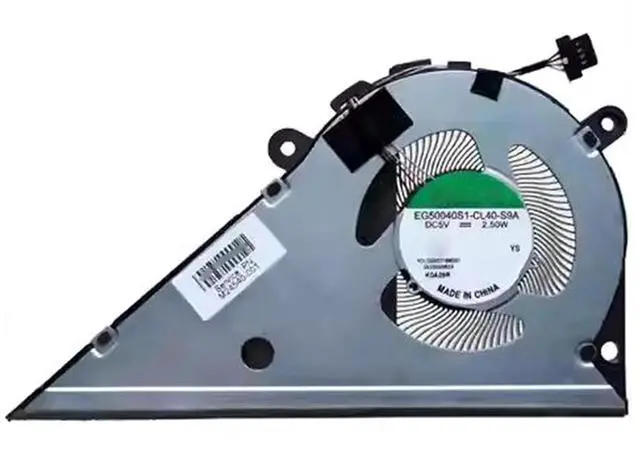 Main image of CPU Cooling Fans Suitable for HP Pavilion Integrated Graphic 14 14-DV 14T-DV TPN-Q244 14T-DV000 14-DV0010WM 14-DV0003TX 14-DV0065ST 14-DV0097NR Laptop Cooler 5V 0.5A 4 PIN EG50040S1-CL40-S9A