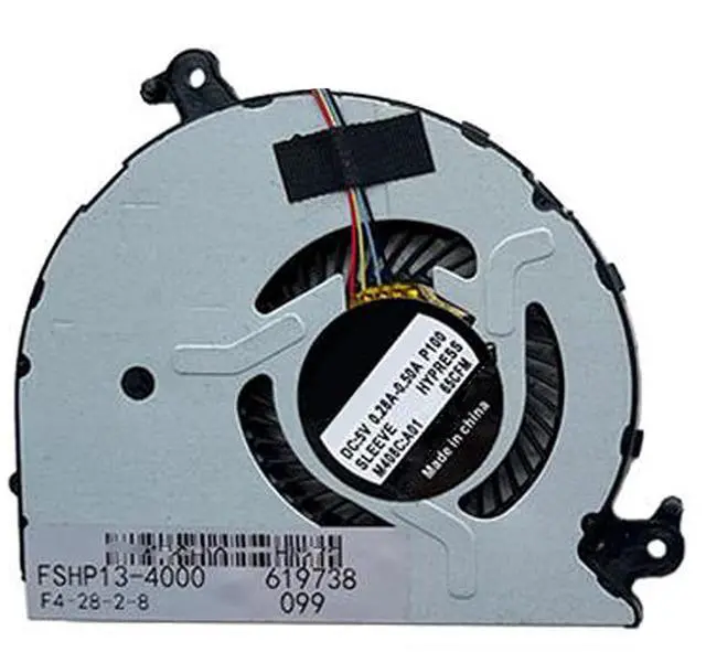 Main image of CPU Cooling Fans Suitable for HP Spectre X360 13-4000 13-4100 14-U TPN-Q157 13-4102 13-4116TU 13-4115TU 13-4114TU 13-4113TU Series Laptop Cooler Fan 5V 0.4A 4 PIN 806504-001