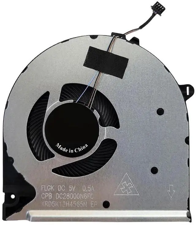 Main image of CPU Cooling Fans Suitable for HP 250 255 256 G8 G9 15-CS 15-GW 15-DY 15S-DY 15-DU 15S-DU 15-DW 15 S-DW 15S-GR 15S-DR 15S-FQ TPN-C139 Series Laptop Cooler Fan 5V 0.5A 4 PIN DFS5K12114464N FLG0