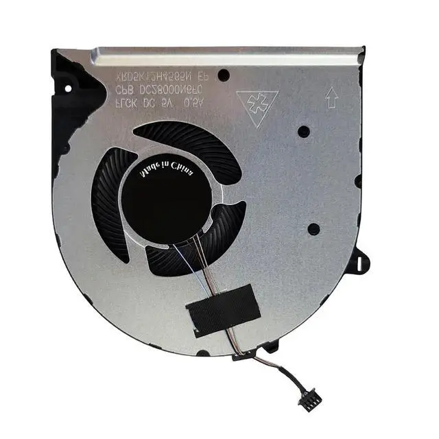 Alt view image 4 of 5 - CPU Cooling Fans Suitable for HP 250 255 256 G8 G9 15-CS 15-GW 15-DY 15S-DY 15-DU 15S-DU 15-DW 15 S-DW 15S-GR 15S-DR 15S-FQ TPN-C139 Series Laptop Cooler Fan 5V 0.5A 4 PIN DFS5K12114464N FLG0
