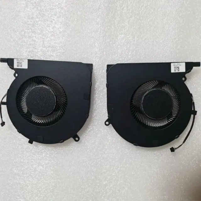 Alt view image 4 of 4 - CPU GPU Cooling Fans Suitable for Razer Blade Pro 17" RZ09-0368 RZ09-0368BEA2 2021 Year Blade 14" RZ09-0370 RZ09-0370CEA3 Advanced 2021 Year Laptop DFS5K123043635 FNNK DFS5K121144645 FNNL (CPU+GPU)