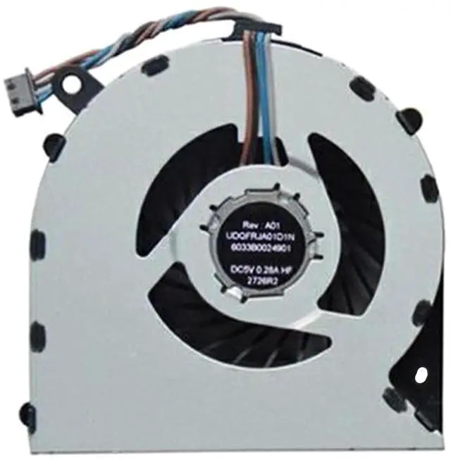 Main image of CPU Cooling Fans Suitable for HP ProBook 4330 4331 4330S 4331S 4430S 4431S 4435S 4436S for Fujitsu Lifebook SH531 BH531 LH531 Series Laptop Cooler Fan 646358-001 UDQFRJA01D1N 5V 0.28A 4 PIN