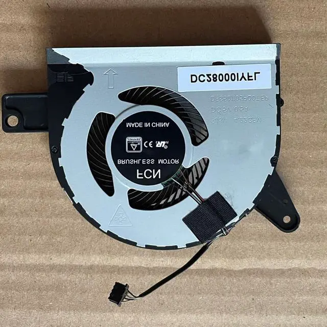 Alt view image 4 of 5 - CPU Cooling Fans Suitable for Dell Precision 3530 M3530 3520 M3520 for Latitude 15 5591 5590 5580 E5580 Series Laptop Cooler Fan 0314FC EG50050S1-CA80-S9A 5V 0.5A 4 PIN