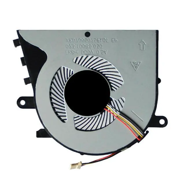 Alt view image 4 of 5 - CPU Cooling Fans Suitable for LE-NOVO Ideapad V130-15 V330 V330-15 V330-15ISK V330-15IB V330-15IGM V330-15IKBR V330-15IKB V530 E53-80 Series Laptop Cooler Fan DFS531005PL0T FK8H 5V 0.5A 4 PIN