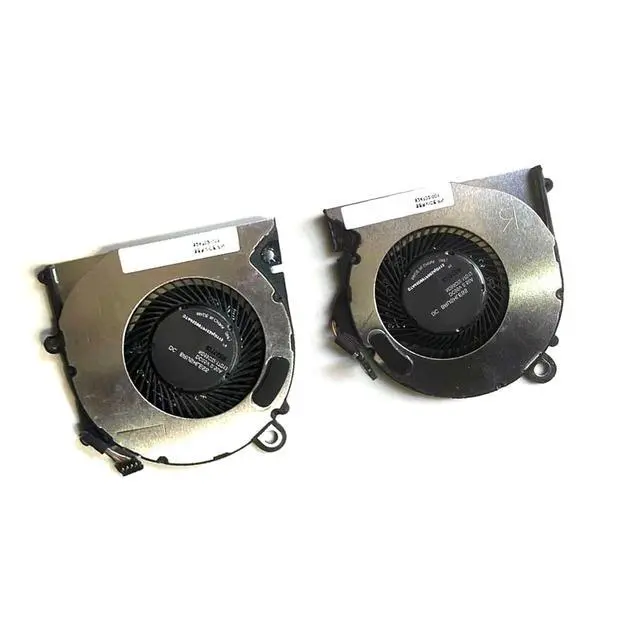 Alt view image 5 of 5 - CPU GPU Cooling Fans Suitable for HP Elite X2 1013 G3 12-C TPN-Q184 Series Laptop Cooler Fan 5V 0.5A 4 PIN ND55C02-17D12 ND55C02-17D13 (CPU+GPU)
