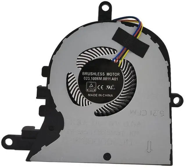 Main image of CPU Cooling Fans Suitable for Dell Vostro 3580 3590 3593 3591 for Inspiron 17 5770 3780 3793 15 5570 5575 5770 P90F for Latitude 3590 E3590 L3590 Series Laptop Cooler DFS1503055P0T FK3A 5V 0.5A 4 PIN