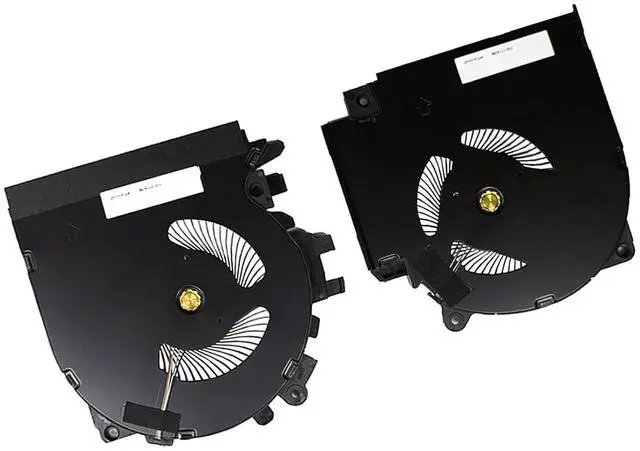Alt view image 4 of 5 - CPU GPU Cooling Fans Suitable for HP Envy 15-EP 15T-EP TPN-Q237 Series Laptop Cooler Fan 5V 0.5A 4 PIN ND85C24-19J11 M04776-001 ND85C25-19J12 M04777-001 (CPU+GPU)
