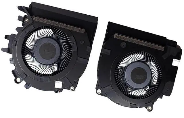 Alt view image 5 of 5 - CPU GPU Cooling Fans Suitable for HP Envy 15-EP 15T-EP TPN-Q237 Series Laptop Cooler Fan 5V 0.5A 4 PIN ND85C24-19J11 M04776-001 ND85C25-19J12 M04777-001 (CPU+GPU)
