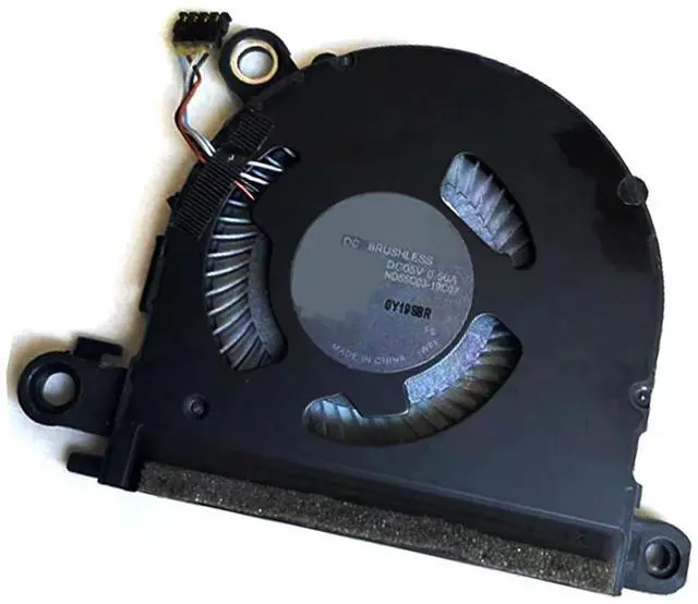 Main image of CPU GPU Cooling Fans Suitable for HP Spectre X360 13-AW TPN-Q225 Series Laptop Cooler Fan 5V 0.5A 4 PIN ND55C03-19C06 M20071-001 ND55C03-19C07 L71961-001 (GPU)