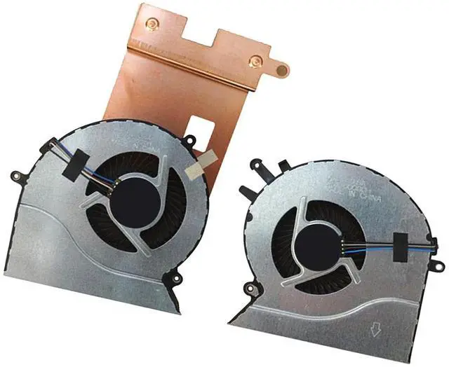 Main image of CPU GPU Cooling Fans Suitable for HP Omen 3 4 Plus 17-CE 17-an TPN-Q195 17-CE1013DX 17-AN101TX 17-AN012DX 17-AN013TX 17-AN014TX Series Laptop Cooler Fan 5V 0.5A 4 PIN 931576-001 931577-001 (CPU+GPU)