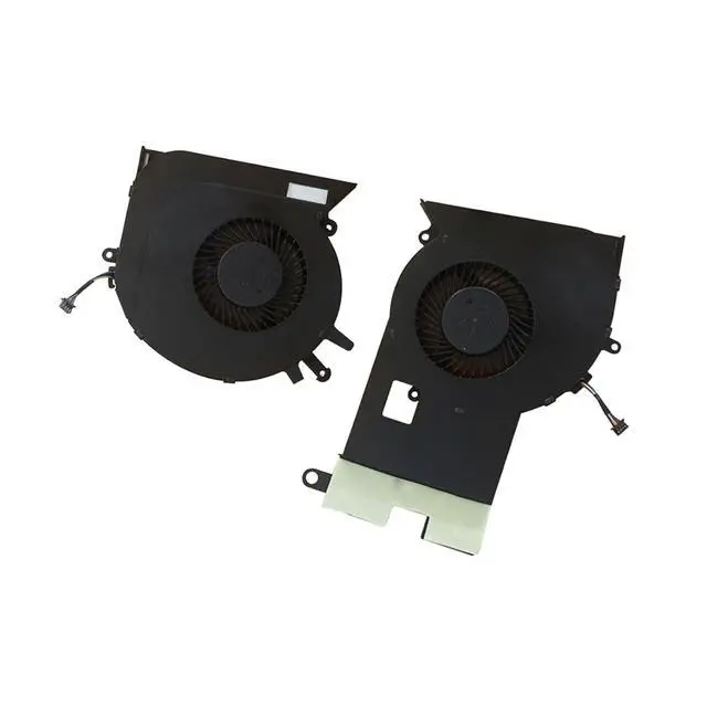 Alt view image 5 of 5 - CPU GPU Cooling Fans Suitable for HP Omen 3 4 Plus 17-CE 17-an TPN-Q195 17-CE1013DX 17-AN101TX 17-AN012DX 17-AN013TX 17-AN014TX Series Laptop Cooler Fan 5V 0.5A 4 PIN 931576-001 931577-001 (CPU+GPU)