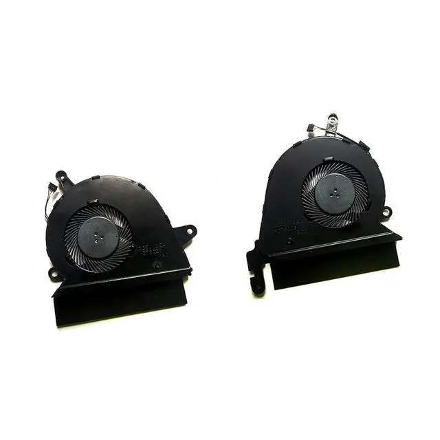 Alt view image 2 of 5 - CPU GPU Cooling Fans Suitable for HP Spectre X360 15-DF 15T-DF TPN-Q213 Series Laptop Cooler Fan 5V 0.5A 4 PIN ND75C23-18C11 L41482-001 ND75C23-18C12 L41483-001 (CPU+GPU)