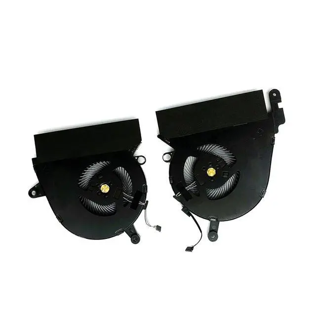 Alt view image 4 of 5 - CPU GPU Cooling Fans Suitable for HP Spectre X360 15-DF 15T-DF TPN-Q213 Series Laptop Cooler Fan 5V 0.5A 4 PIN ND75C23-18C11 L41482-001 ND75C23-18C12 L41483-001 (CPU+GPU)