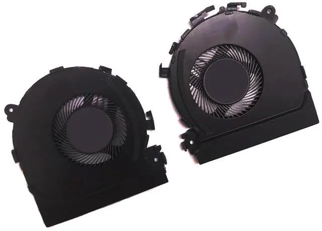 Alt view image 2 of 5 - CPU GPU Cooling Fans Suitable for HP Spectre X360 15-CH TPN-Q200 15-CH000 Series Laptop Cooler Fan 5V 0.5A 4 PIN NS75C00-18C17 L33058-001 NS75C00-18C16 L33057-001 (CPU+GPU)