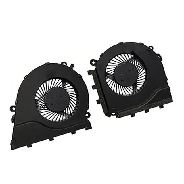 Alt view image 2 of 5 - CPU GPU Cooling Fans Suitable for HP Omen 2 Plus 17-W TPN-Q174 17-W010NG 17-W043DX 17-W102NL 17-W102NS 17-W103NF 17-W119TX 17-W206TX 17-W205TX Series Laptop Cooler Fan 5V 0.5A 4 PIN (CPU+GPU)