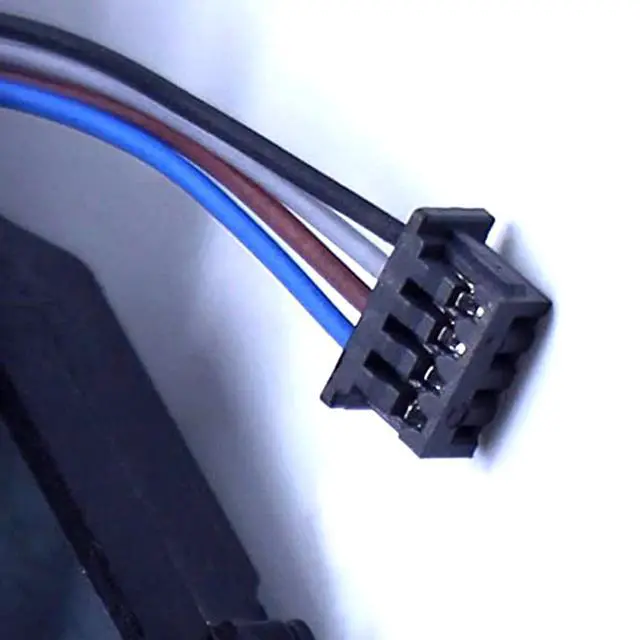 Alt view image 3 of 5 - CPU GPU Cooling Fans Suitable for HP Omen 2 Plus 17-W TPN-Q174 17-W010NG 17-W043DX 17-W102NL 17-W102NS 17-W103NF 17-W119TX 17-W206TX 17-W205TX Series Laptop Cooler Fan 5V 0.5A 4 PIN (CPU+GPU)