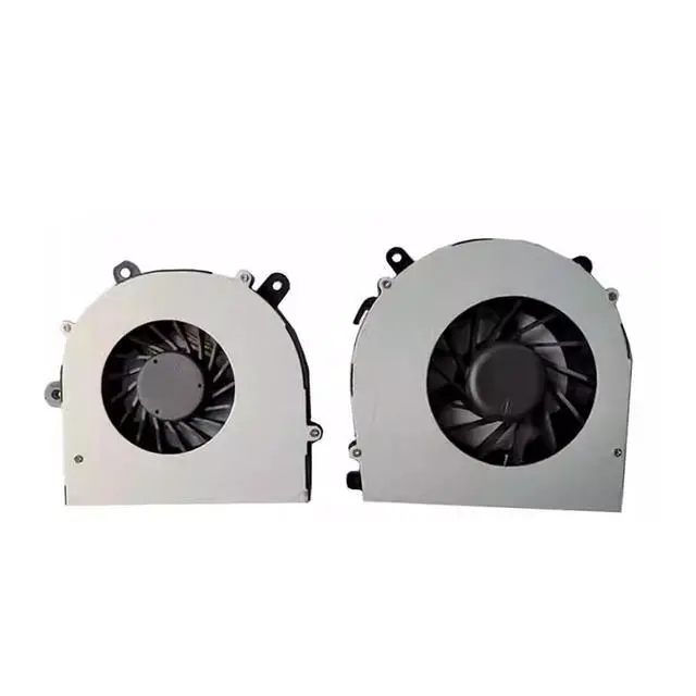Alt view image 2 of 5 - CPU Cooling Fans Suitable for Clevo P150 P150SM P150EM P150HM P151SM P151HM P170 P170EM P170SM P170HM P370 W370 W370SK P570 760M 750S NP8130 NP8150 NP8170 NP9150 Series Laptop Fan (CPU+GPU)