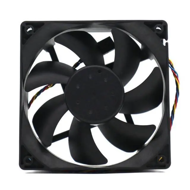 Alt view image 3 of 7 - 120MM DC12V 0.90A 10.8W PV123812DSPF 01 Speed 3500RPM 12038 12CM Motherboard PMW Speed Control Silent Fan 120 * 120 * 38mm 5pin