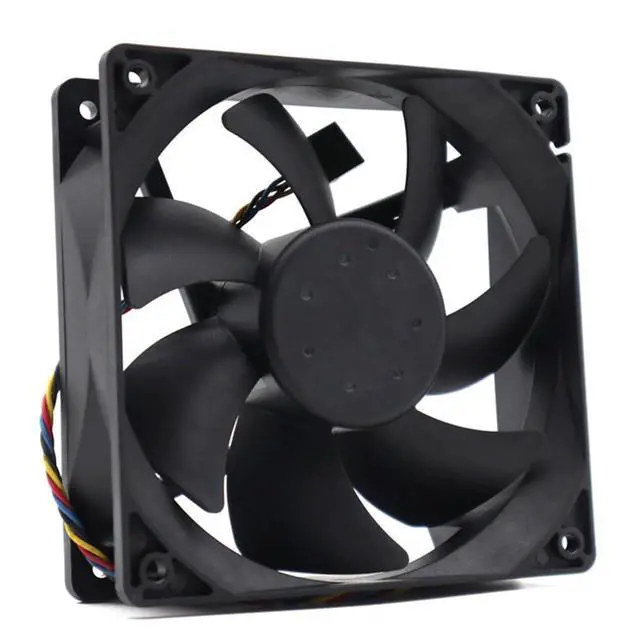 Alt view image 4 of 7 - 120MM DC12V 0.90A 10.8W PV123812DSPF 01 Speed 3500RPM 12038 12CM Motherboard PMW Speed Control Silent Fan 120 * 120 * 38mm 5pin
