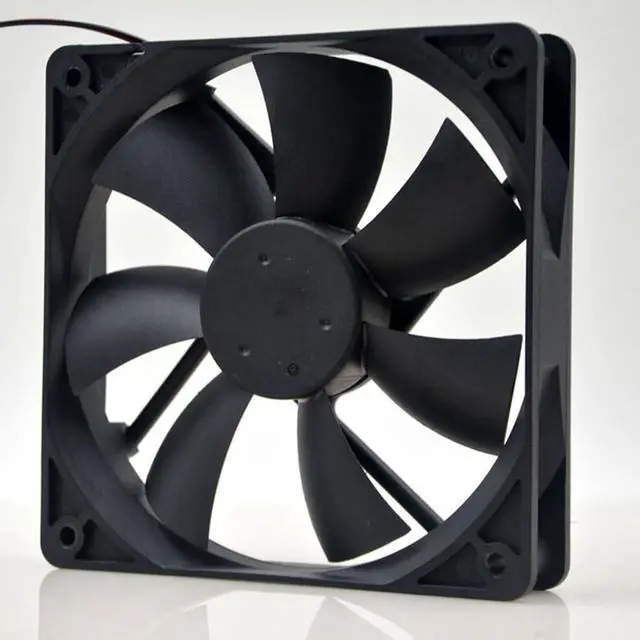 Alt view image 4 of 7 - 120MM Fan DC12V 0.16A 1.92W 12025 EFS-12E12L 12CM Computer Case Power Supply Cooling Fan Speed 1600RPM 120 * 120 * 25MM (2pin)