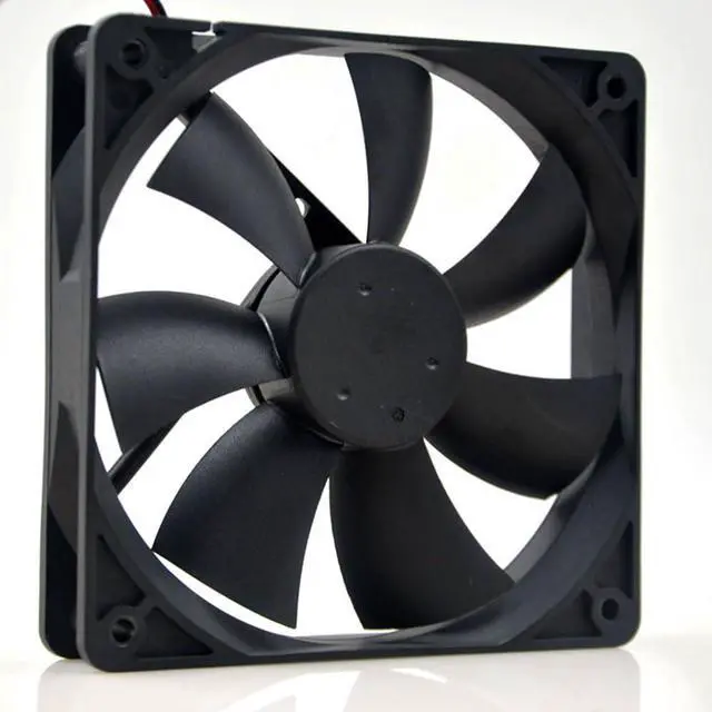 Alt view image 5 of 7 - 120MM Fan DC12V 0.16A 1.92W 12025 EFS-12E12L 12CM Computer Case Power Supply Cooling Fan Speed 1600RPM 120 * 120 * 25MM (2pin)