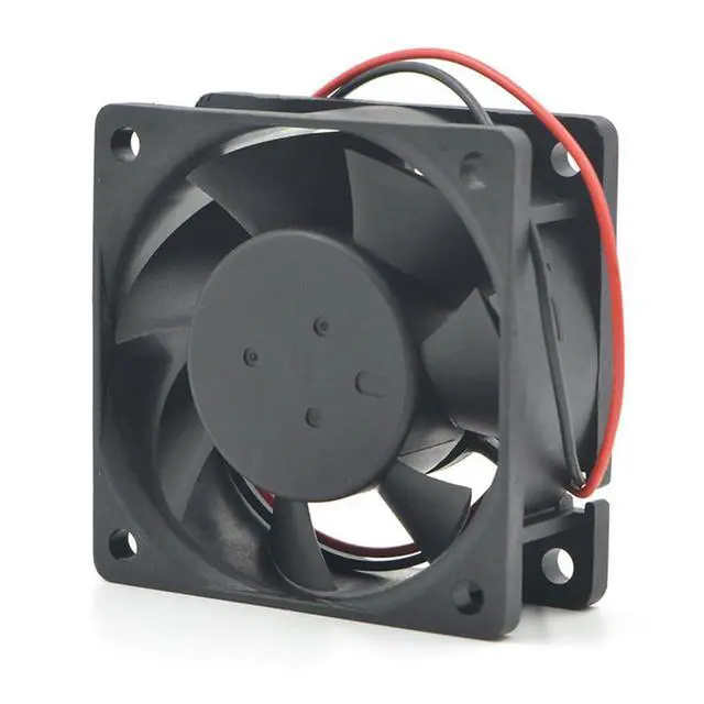 Alt view image 2 of 7 - 60MM Fan DC24V 0.17A 3.36W 6025 AFB0624VH Speed 5500RPM 6CM Inverter Laser Printing Silent Cooling Fan 60 * 60 * 25MM (2pin)