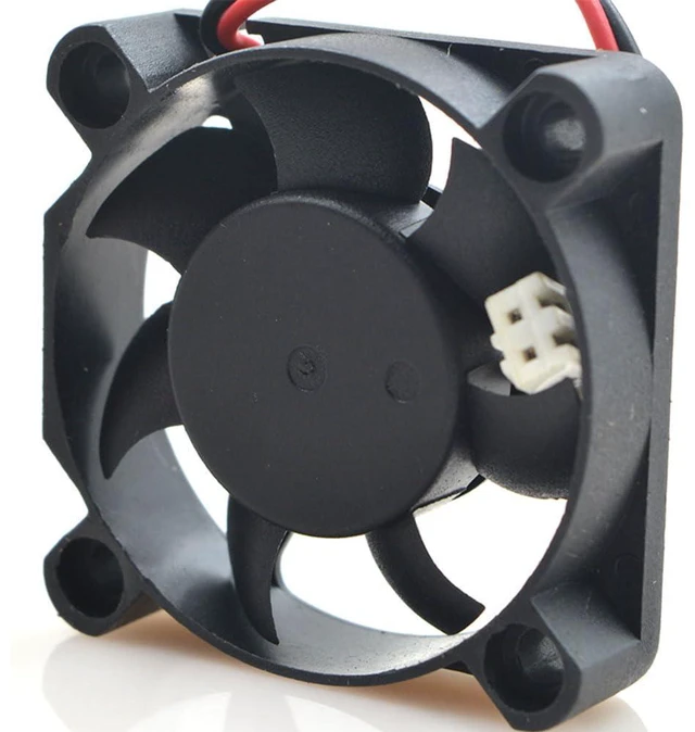 Alt view image 3 of 7 - 40mm DC12V 0.06A 0.72W 4010 Industrial Equipment Cooling Fan for Xinruilian RDL4010B Dual Ball 4cm Inverter Cooling Fan 40 * 40 * 10MM Speed 4200RPM (2pin)