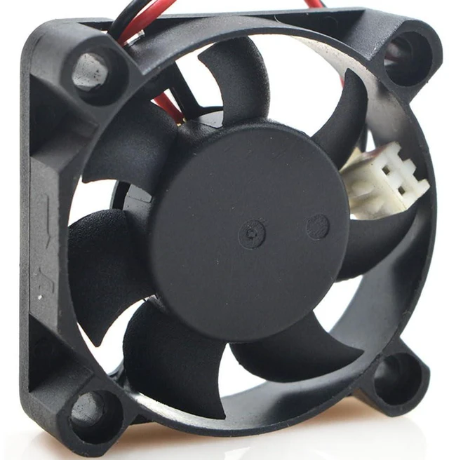 Alt view image 4 of 7 - 40mm DC12V 0.06A 0.72W 4010 Industrial Equipment Cooling Fan for Xinruilian RDL4010B Dual Ball 4cm Inverter Cooling Fan 40 * 40 * 10MM Speed 4200RPM (2pin)